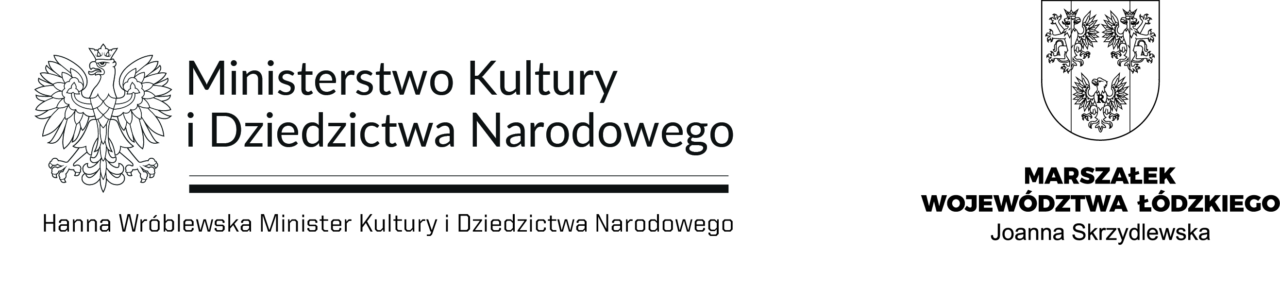 logotypy ministerstwa o marszałkini województwa łózkiego