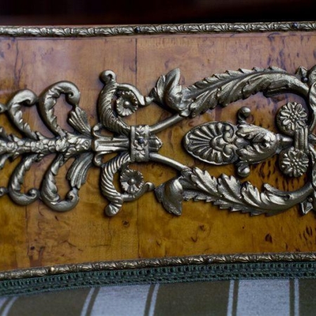 Rich decoration of wooden furniture