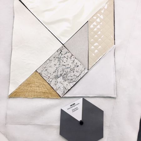 Different types of materials stacked on the floor