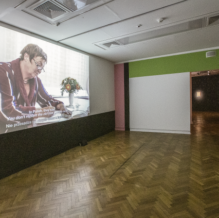 View on the exhibition "What z Fabulous Place We Are In", photography: P. Tomczyk