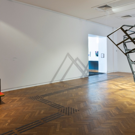 View on the Exhibition "War Against Homes. The Neoplastic Room in Solidarity with Ukraine", photography: P. Tomczyk