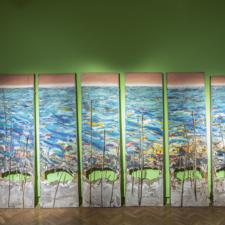 Piotr C. Kowalski. View on the exhibition "What z Fabulous Place We Are In", photography: P. Tomczyk