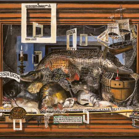 Jerzy Krawczyk, "Cisza leczy", 1966, © Magdalena Juszkiewicz i Muzeum Sztuki w Łodzi