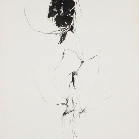 Alina Szapocznikow, "Rysunek 41", ok. 1970, Muzeum Sztuki w Łodzi 