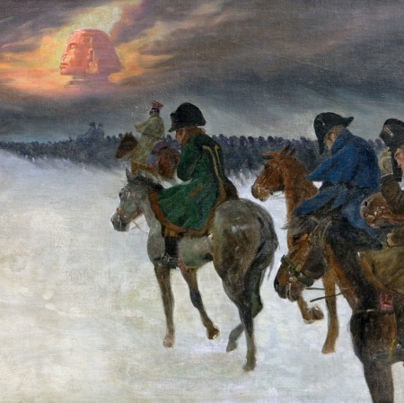 Jerzy Kossak, "Napoleon's Vision", undated, from the collection of Muzeum Sztuki in Łódź