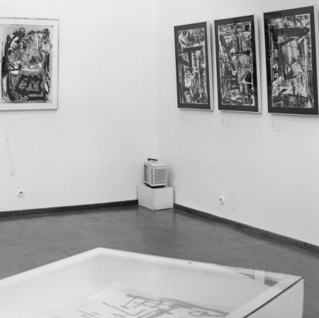 Dokumentacja wystawy „Emilio Vedova. Grafika 1958 – 1990”, fot. archiwum Muzeum Sztuki w Łodzi