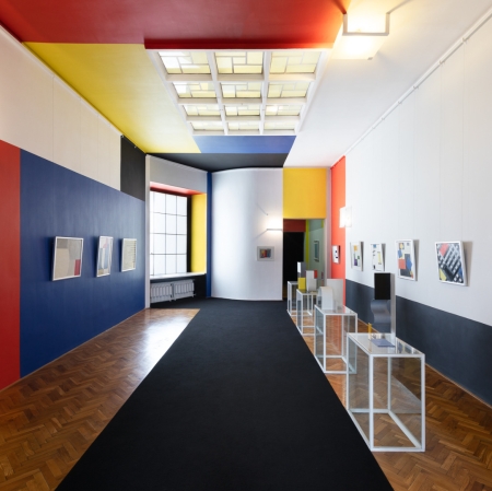 Władysław Strzemiński, „Sala Neoplastyczna”, widok współczesny, 2020, fot. Anna Zagrodzka