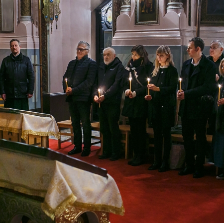  Panichida w intencji Katarzyny Kobro, fot. A. Taraska-Pietrzak