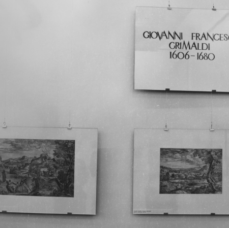 Dokumentacja wystawy „Mistrzowie akwaforty włoskiej XVII wieku.  Ze zbiorów Gabinetu Rycin Biblioteki Uniwersytetu Warszawskiego”, fot. archiwum Muzeum Sztuki w Łodzi