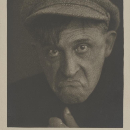 Jan Głogowski, "Stanisław Ignacy Witkiewicz", ca. 1931, black-and-white photograph, from the collection of Muzeum Sztuki in Łódź