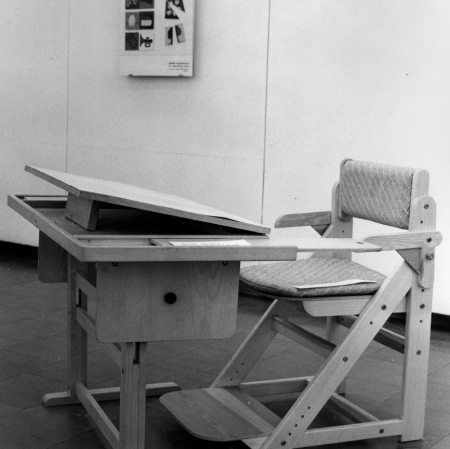 Dokumentacja wystawy „Sprawni inaczej. Meble i sprzęty dla dzieci niepełnosprawnych”, fot. archiwum Muzeum Sztuki w Łodzi