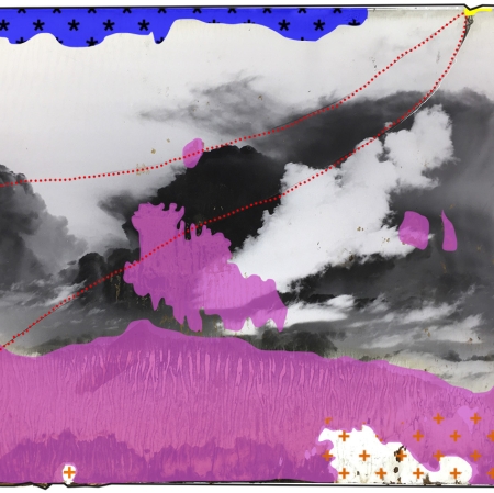 A. Galeano, "Temps del Temps", 2020, photography on glass, led backlight, 30 × 40 cm, courtesy of the artist, special thanks to Servei Meteorològic de Catalunya and Institut Cartogràfic i Geològic de Catalunya