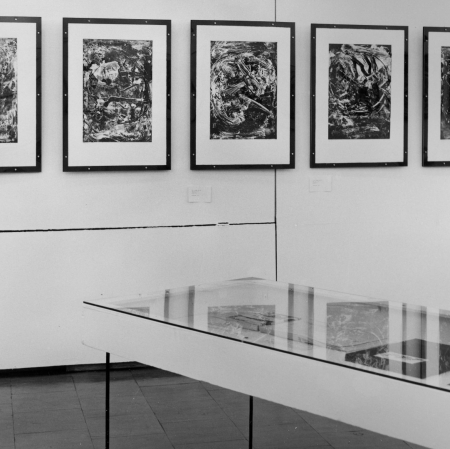 Dokumentacja wystawy „Emilio Vedova. Grafika 1958 – 1990”, fot. archiwum Muzeum Sztuki w Łodzi