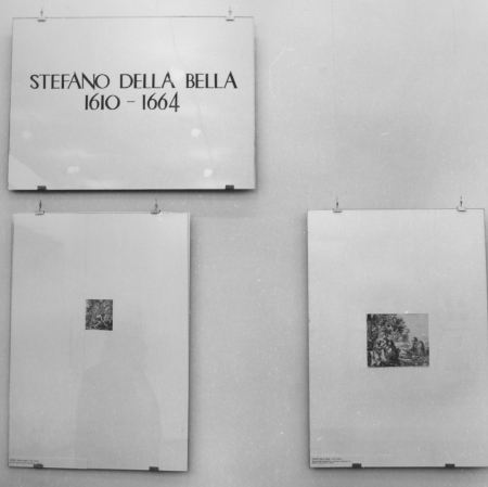 Dokumentacja wystawy „Mistrzowie akwaforty włoskiej XVII wieku.  Ze zbiorów Gabinetu Rycin Biblioteki Uniwersytetu Warszawskiego”, fot. archiwum Muzeum Sztuki w Łodzi