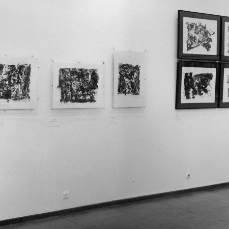 Dokumentacja wystawy „Emilio Vedova. Grafika 1958 – 1990”, fot. archiwum Muzeum Sztuki w Łodzi