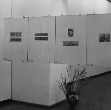 Dokumentacja wystawy „Mistrzowie akwaforty włoskiej XVII wieku.  Ze zbiorów Gabinetu Rycin Biblioteki Uniwersytetu Warszawskiego”, fot. archiwum Muzeum Sztuki w Łodzi