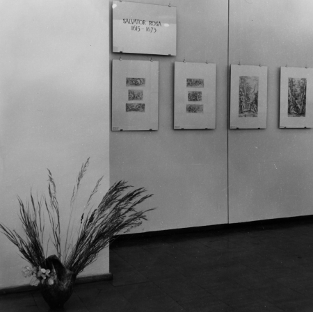 Dokumentacja wystawy „Mistrzowie akwaforty włoskiej XVII wieku.  Ze zbiorów Gabinetu Rycin Biblioteki Uniwersytetu Warszawskiego”, fot. archiwum Muzeum Sztuki w Łodzi