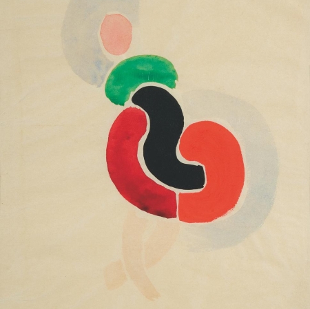 Sonia Delaunay, Tancerka, ok. 1923, kolekcja Muzeum Sztuki w Łodzi