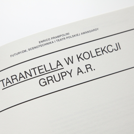 Enrico Prampolini. Futurism, Stage Design and the Polish Avant-garde Theatre, photo: J. Kostarska-Talaga