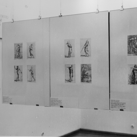 Dokumentacja wystawy „Mistrzowie akwaforty włoskiej XVII wieku.  Ze zbiorów Gabinetu Rycin Biblioteki Uniwersytetu Warszawskiego”, fot. archiwum Muzeum Sztuki w Łodzi