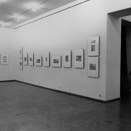 Dokumentacja wystawy „Mistrzowie akwaforty włoskiej XVII wieku.  Ze zbiorów Gabinetu Rycin Biblioteki Uniwersytetu Warszawskiego”, fot. archiwum Muzeum Sztuki w Łodzi