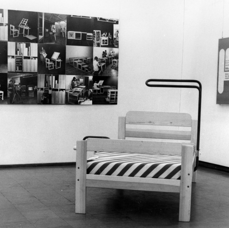 Dokumentacja wystawy „Sprawni inaczej. Meble i sprzęty dla dzieci niepełnosprawnych”, fot. archiwum Muzeum Sztuki w Łodzi