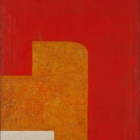 Władysław Strzemiński, Architectonic composition 13c, 1929, oil on canvas, Muzeum Sztuki's archives/ © Ewa Sapka-Pawliczak & Muzeum Sztuki w Łodzi