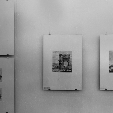 Dokumentacja wystawy „Mistrzowie akwaforty włoskiej XVII wieku.  Ze zbiorów Gabinetu Rycin Biblioteki Uniwersytetu Warszawskiego”, fot. archiwum Muzeum Sztuki w Łodzi