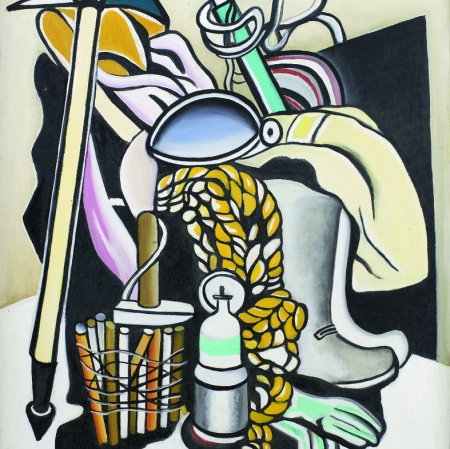 Nadia Petrova (Nadia Léger), Nature morte aux bottes, 1950 / © Estate of Nadia Léger, France