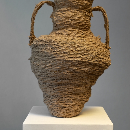 Agnieszka Kalinowska, "Watering Hole", 2016, paper, string, courtesy of the artist and BWA, Warsaw