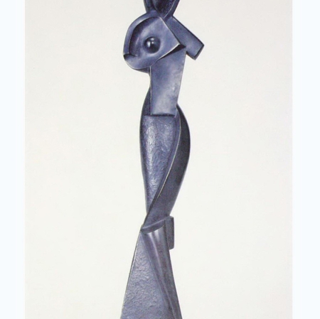 Alexander Archipenko, Figura kobieca, 1914, Narodowe Muzeum Sztuki Ukrainy, Kijów