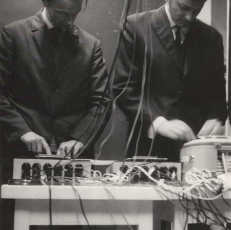 Audycja II Galeria Foksal 1968 fot. Tadeusz Rolke Archiwum Galerii Foksal