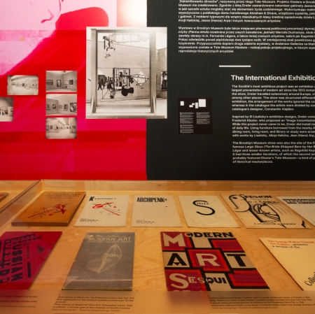 View on the exhibition "The Avant-garde Museum", photography: A. Zagrodzka