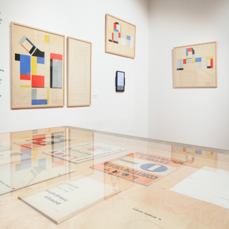 View on the exhibition "The Avant-garde Museum", photography: A. Zagrodzka