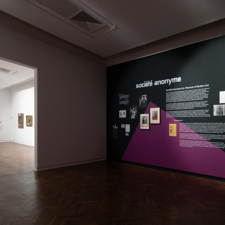 View on the exhibition "The Avant-garde Museum", photography: A. Zagrodzka