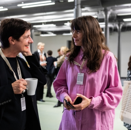 Uczestniczki konferencji, po lewej Susanne Titz fot. HaWa