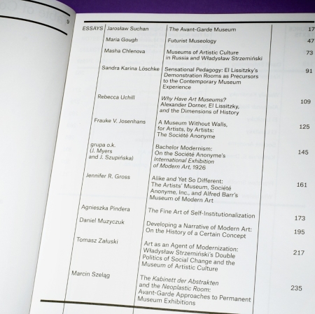Publikacja „Awangardowe muzeum”, fot. M. Augustyniak