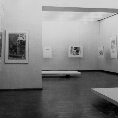 Widok wystawy „Artur Nacht-Samborski. Z pracowni artysty...”, fot. archiwum Muzeum Sztuki w Łodzi