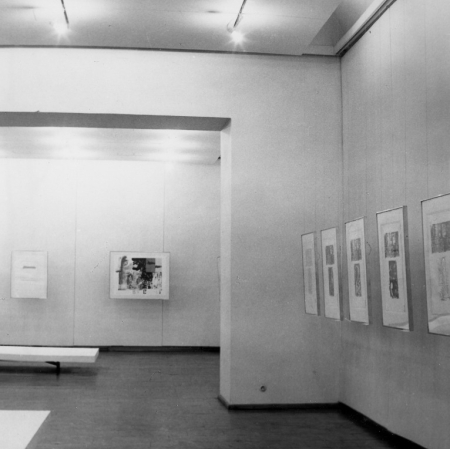 Widok wystawy „Artur Nacht-Samborski. Z pracowni artysty...”, fot. archiwum Muzeum Sztuki w Łodzi