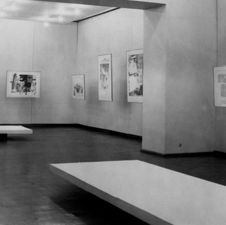 Widok wystawy „Artur Nacht-Samborski. Z pracowni artysty...”, fot. archiwum Muzeum Sztuki w Łodzi