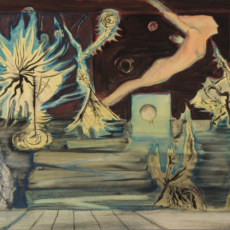 Jerzy Tchorzewski, Lot, 1954, the collection of Muzeum Sztuki in Łódź