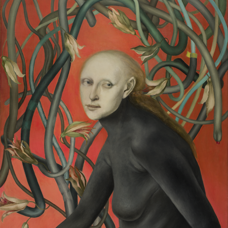 Magdalena Moskwa, without title, 2001, oil painting, Collection of Muzeum Sztuki in Łódź