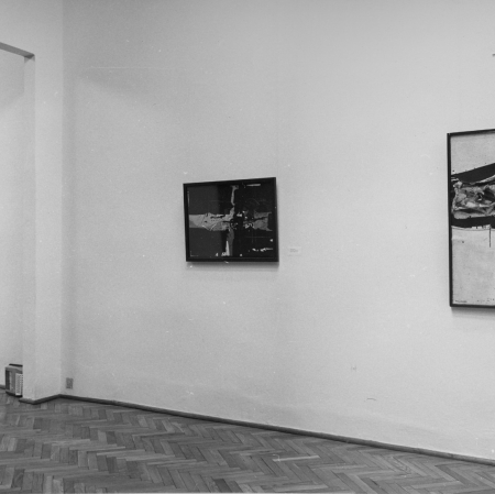 Dokumentacja wystawy „Manolo Millares, Antonio Saura, Antoni Tapies. Hiszpańskie malarstwo informel”, fot. archiwum Muzeum Sztuki w Łodzi