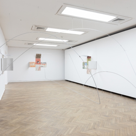 Exhibition view: Prototypes 05: Marek Sobczyk. A Trip on the Wire [Polentransport], 2022, photo: Anna Zagrodzka, archives : Muzeum Sztuki in Łódź