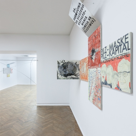 Widok na wystawę "Propotypy 05: Marek Sobczyk. Podróż-Podrut [Polentransport], 2022, fot. Anna Zagrodzka