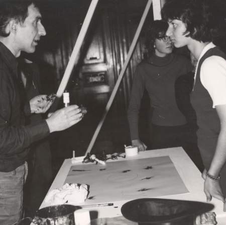 Akcja artystyczna Milana Grygara w ms