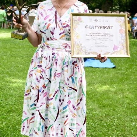  Kierownik Oddziału Muzeum Pałac Herbsta Magdalena Michalska-Szałacka