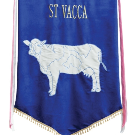 Ola Kozioł "Saint Vacca" from the "Saints" series, 2017, courtesy of the artist