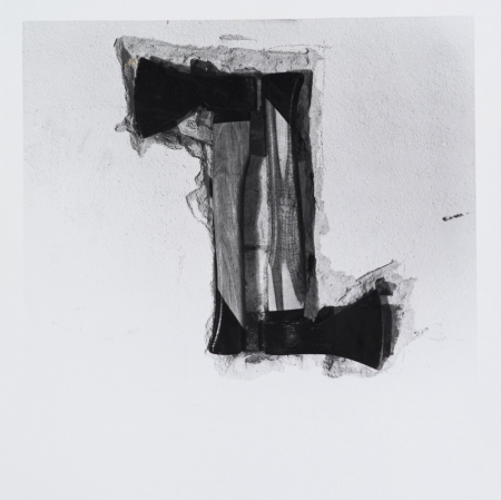 Piotr Wyrzykowski, Ile potrzebnych jest ciec, by znaleźć sie na zewnątrz, fotografia cz-b, 1993, kolekcja Muzeum Sztuki w Łodzi