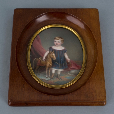 Richard Schwager "Boy with a Horse", 1870, Collection of Muzeum Sztuki in Łódź